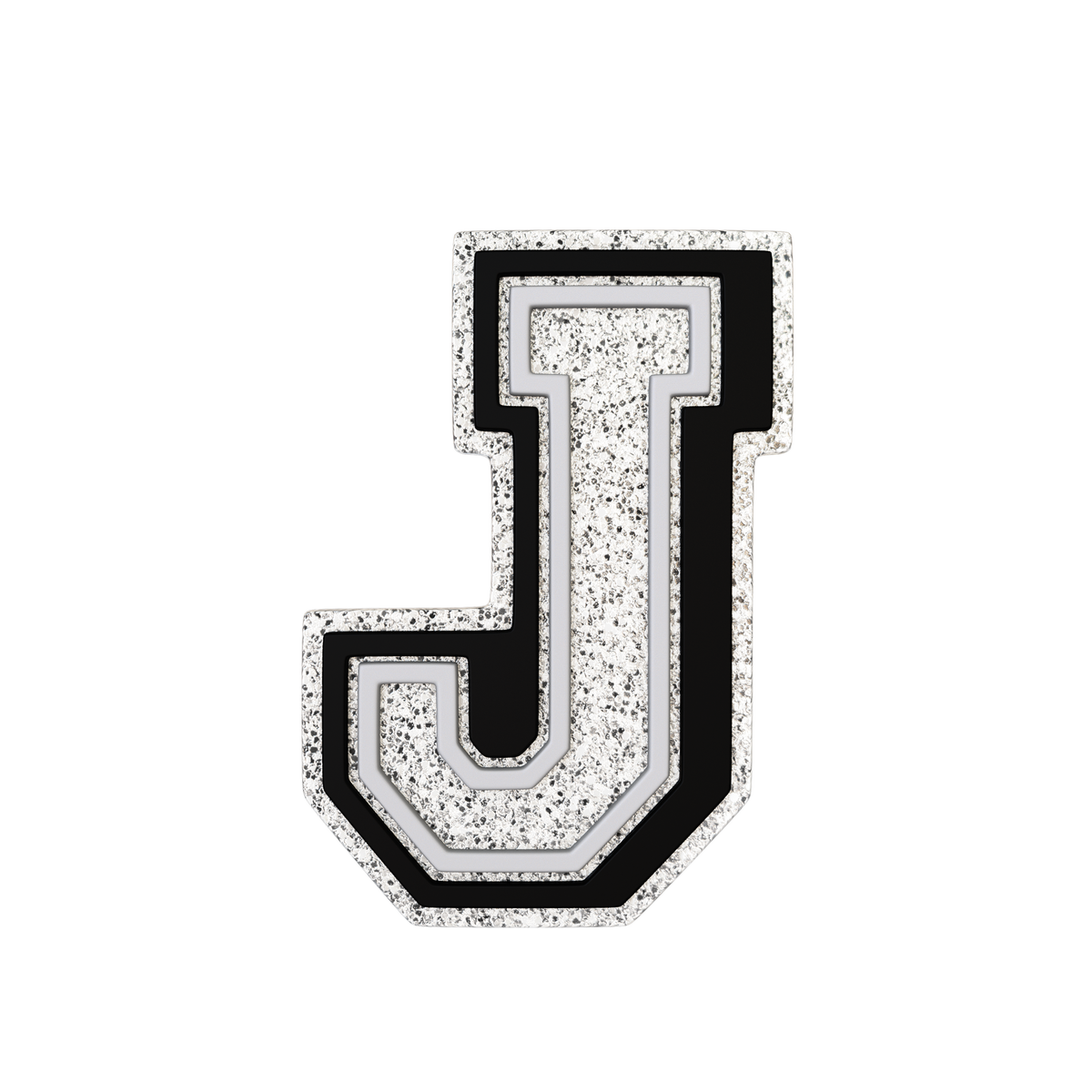 Budz | Silver Letter J image 1
