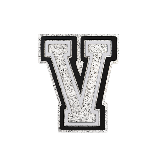 Budz | Silver Letter V image 1
